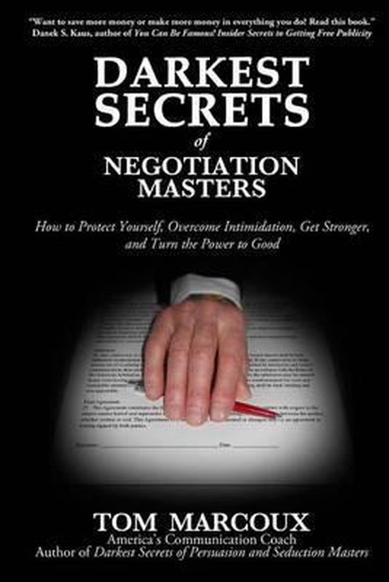 Darkest Secrets by Tom Marcoux- Darkest Secrets of Negotiati ... - cover