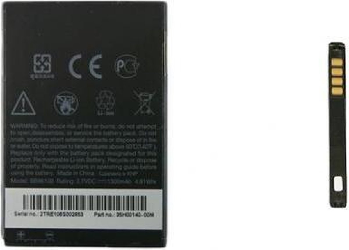 Batterie d'origine pour HTC Desire Z 35H00140-00M / 02M | bol.