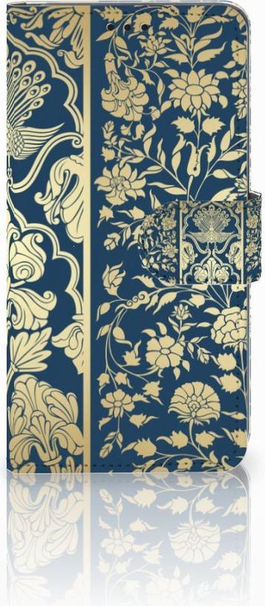 Samsung Galaxy S10 Hoesje Beige Flowers