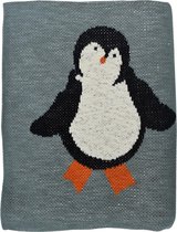 Plaid Pinguin Groen 100x150 cm