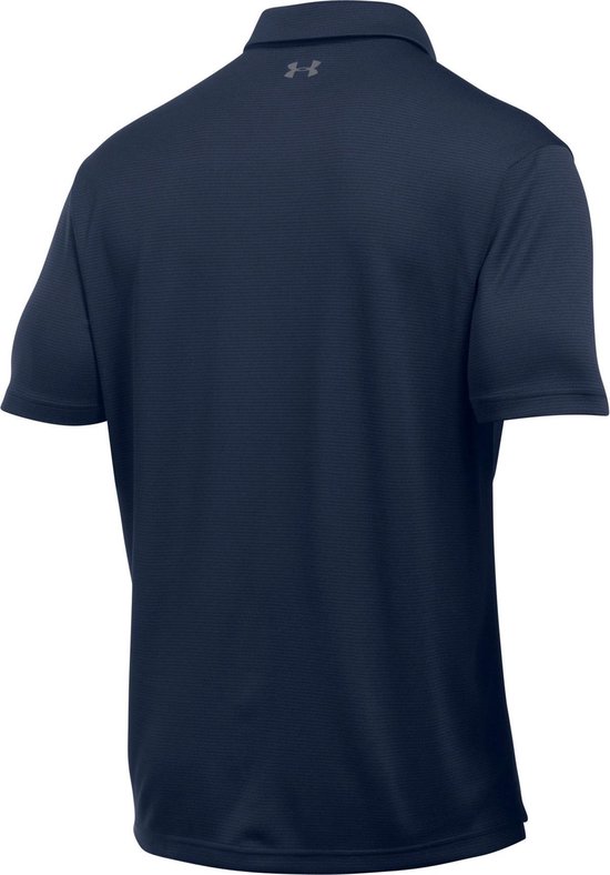 Under Armour Tech Polo Shirt Heren Sportpolo - Maat XL  - Mannen - blauw van TaylorMade — afbeelding 3