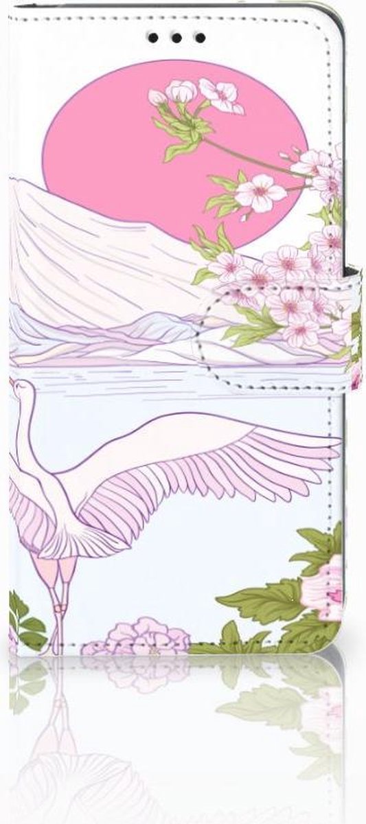 Samsung Galaxy S10 Telefoonhoesje met Pasjes Bird Standing