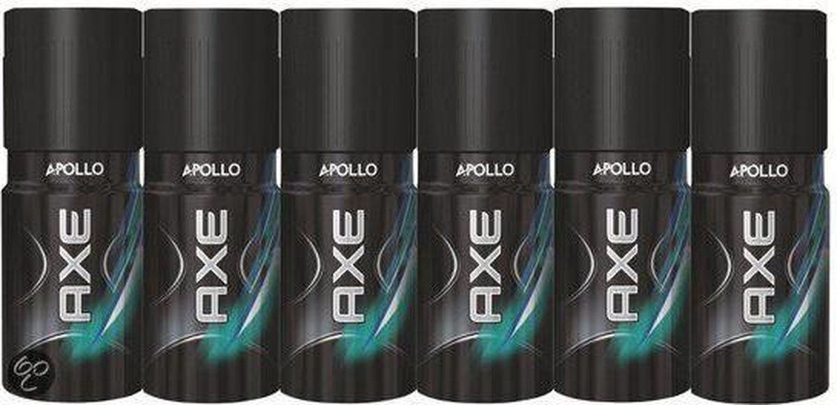 Axe Ice Chill Deodorant - 6 x 150 ml - Voordeelverpakking