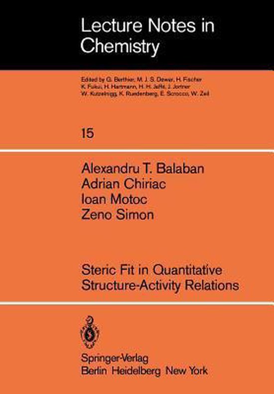 Steric Fit in Quantitative Structure-Activity Relations - cover