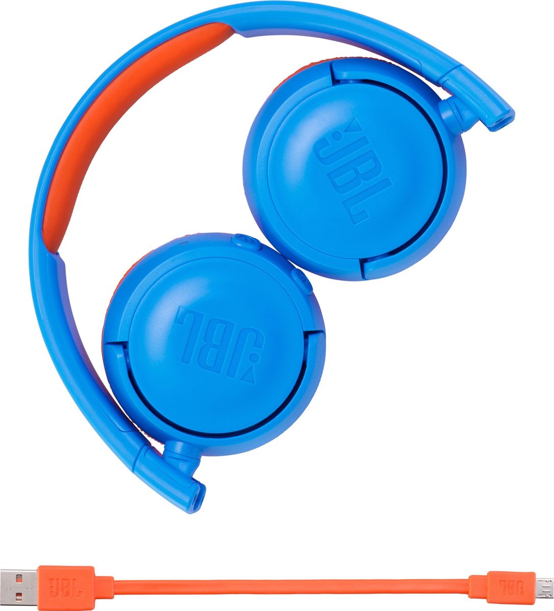 Casque Bluetooth pour Enfants JBL JR300BT (Bleu/Orange) à prix bas