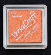 VKS-132 Versacraft encreur petite encre orange abricot abricot saumon pour tissu papier textile