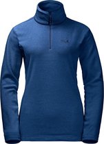 Jack Wolfskin Arco Women - dames - fleecetrui - maat L - blauw