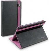 Muvit Universal 8Inch Tablet Easel Case Black/Purple with Built-in Stand (MUCTB0199)