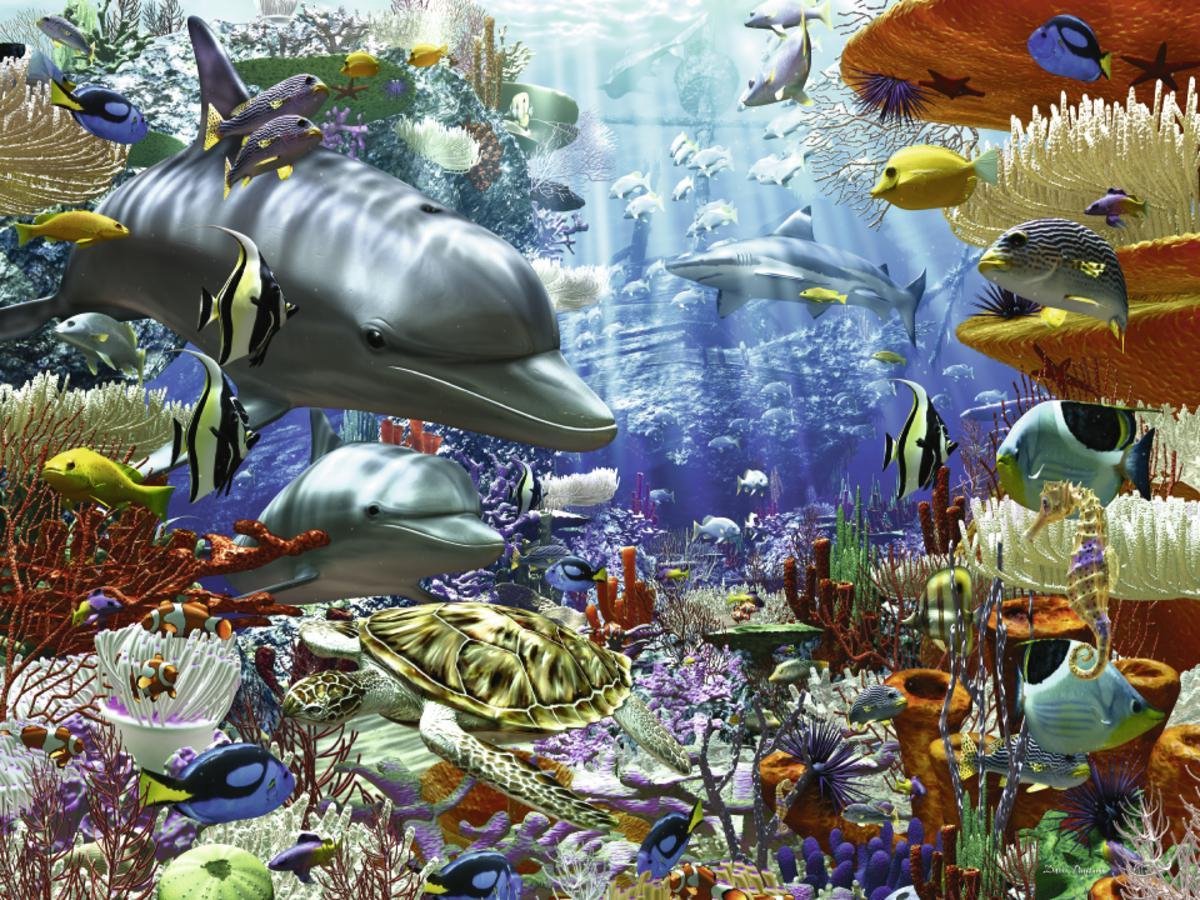 Bol Ravensburger Puzzel Leven Onder Water Legpuzzel 3000 Stukjes