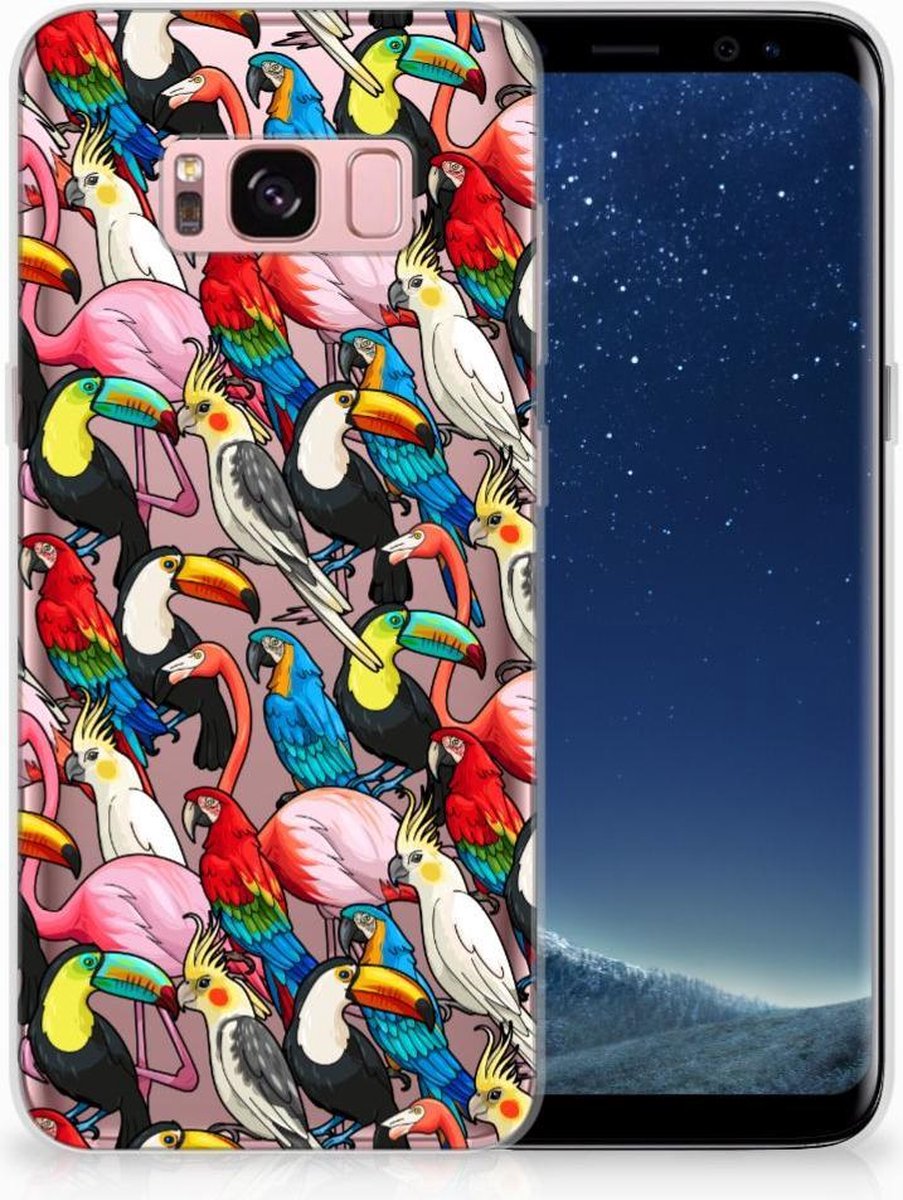 Samsung Galaxy S8 TPU Hoesje Birds