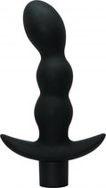 Lola Toys - SpiceItUp! - Naughty - Buttplug met Vibratie - 7 Functies - Anaal Vibrator - Kralen - Prostaat Stimulatie - P-Spot - Unisex - 14.5cm x 3.2cm - Zwart