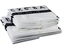 Flextail Gear vacuümzakken Flexbag L Vacuüm opbergzakken - Vacuüm zakken kleding 80x60 cm - 4 stuks