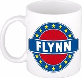 Flynn naam koffie mok / beker 300 ml  - namen mokken