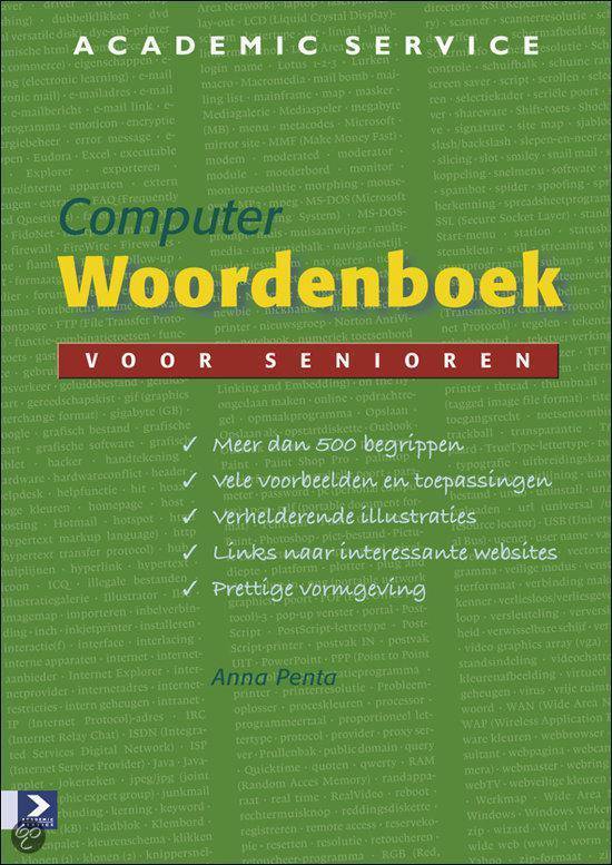 Cover van het boek 'Computerwoordenboek voor senioren'