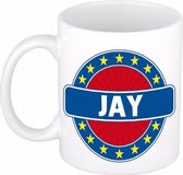 Jay naam koffie mok / beker 300 ml  - namen mokken