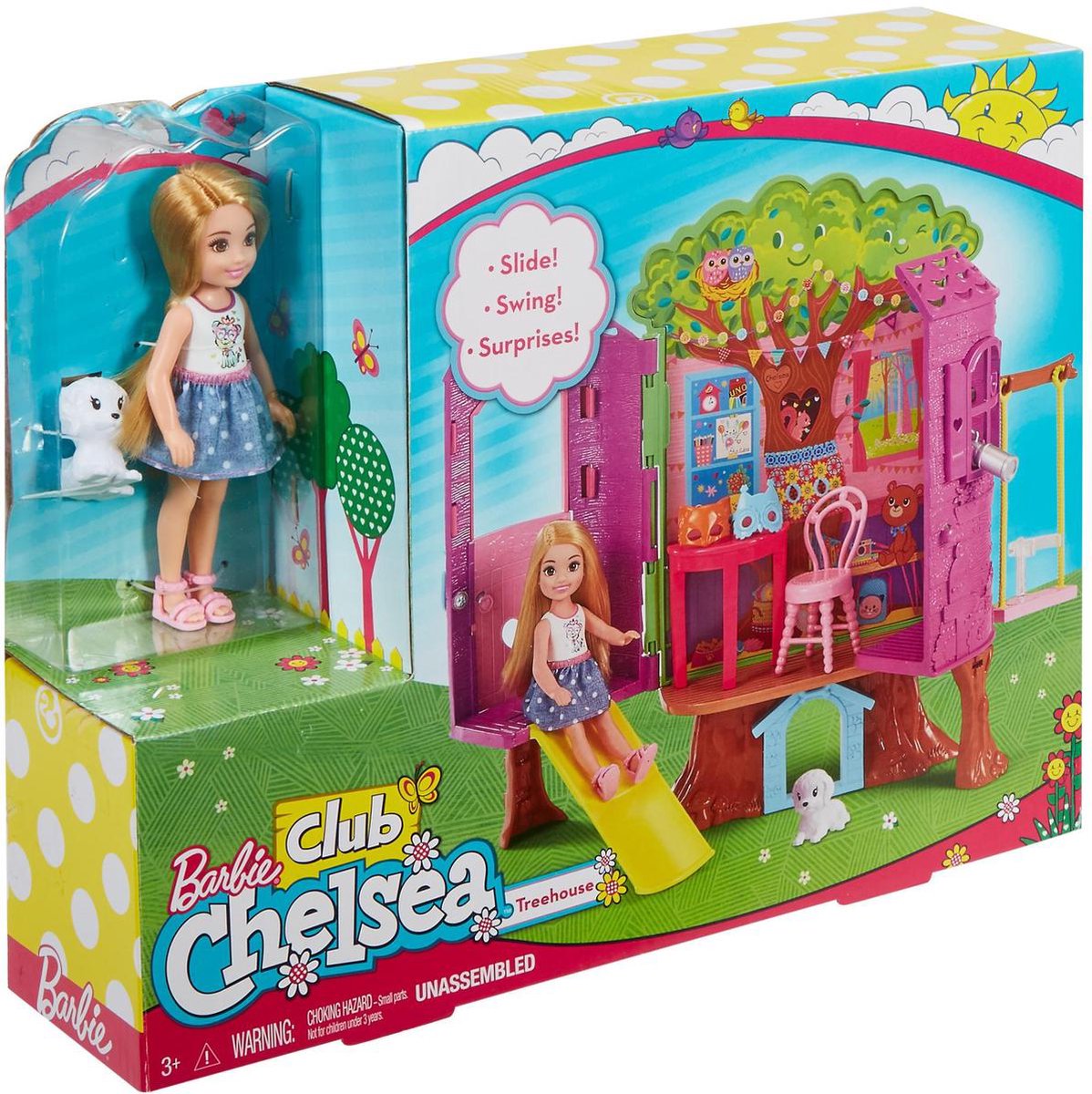 Barbie Chelsea Boomhuis 26 Cm | bol.com