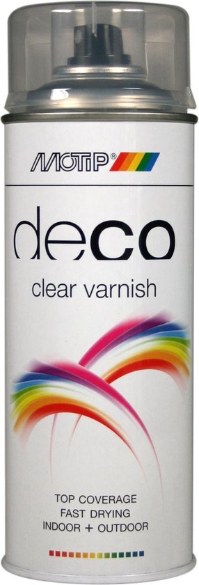 Laque blanche brillante Motip - 400 ml