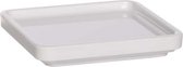 Pantone Serveerschaal - S - Vierkant - 8 x 8 x 1,3 cm - Blanc de Blanc 11-4800 - Wit