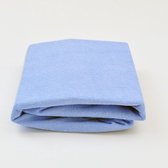 Hoeslaken - 100% katoen - voor babybed - 120x60cm - blauw