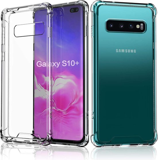 slachtoffer Havoc Zaklampen Samsung Galaxy S10 Plus - Anti Shock Hybrid Hoesje - Transparant | bol.com