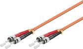 DSIT Glasvezel kabel ST-ST OM2 (laser optimized) 0.5 m