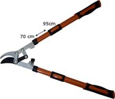 Takken schaar snoeischaar takkenschaar Knipdiameter max Ø38 mm uitschuifbaar van 70 tot 95 mm