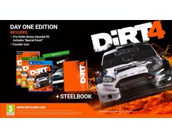 DiRT 4 Steelbook Preorder Edition