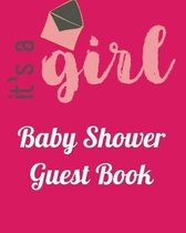 It's A Girl Baby Shower Guest Book