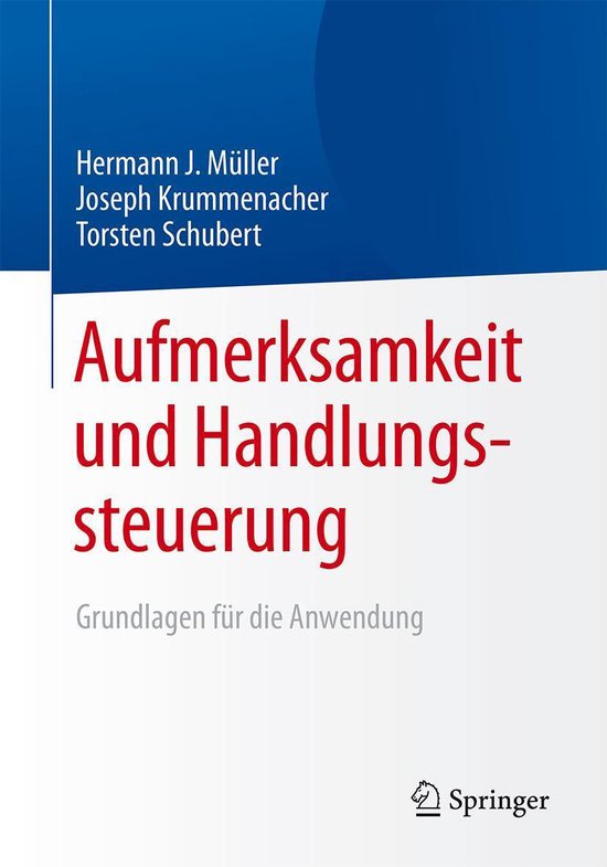 Aufmerksamkeit und Handlungssteuerung - cover