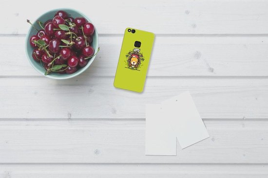 TPU Silicone Etui pour Huawei P10 Lite Coque Téléphone Biscuit Chien