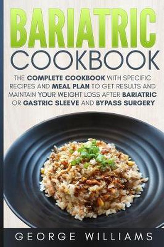 Bariatric Cookbook, Williams 9781726798952 Boeken bol