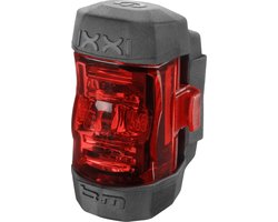 Busch & Müller - IXXI - Fietsachterlicht - Accu/Batterij - LED - USB Lader - Zwart