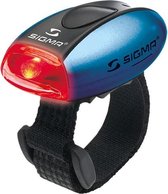 Sigma Micro - Verlichtingsset - LED - Batterij - Zwart/Blauw/ Rood