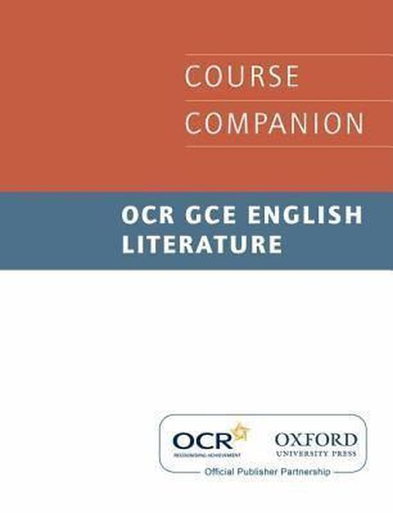 Ocr Gce English Literature Course Companion 9780198387596 Steven 