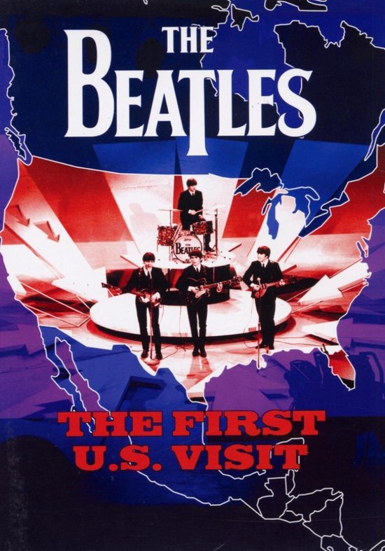 Cover van de film 'Beatles - First U.S. Visit'