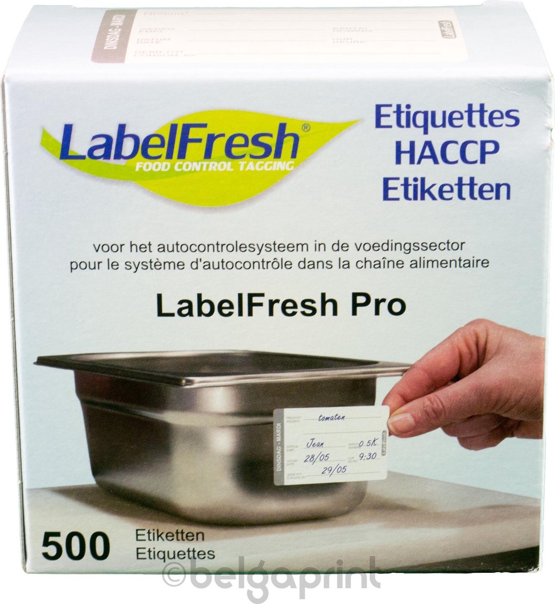 500 LabelFresh Pro - 70x45 mm - dinsdag-mardi - HACCP etiketten / stickers