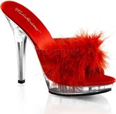 Fabulicious - LIP-101-8 Muiltjes met hak - US 10 - 40 Shoes - Rood