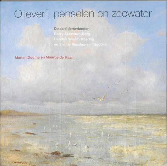 Cover van het boek 'Olieverf, penselen en zeewater' van M. de Haan
