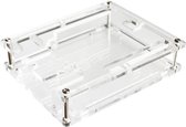 Uno R3-kastbehuizing Nieuwe transparante glans Acryl-computerbak Compatibel met Arduino UNO R3