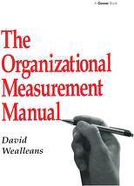 The Organizational Measurement Manual - cover