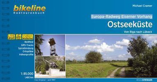 Europa-Radweg Eiserner Vorhang Ostseeküste 1 : 85 000 - cover