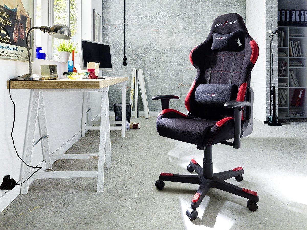 DXRacer Gamestoel Bureaustoel Racer Sport Pro 1 Zwart Rood bol