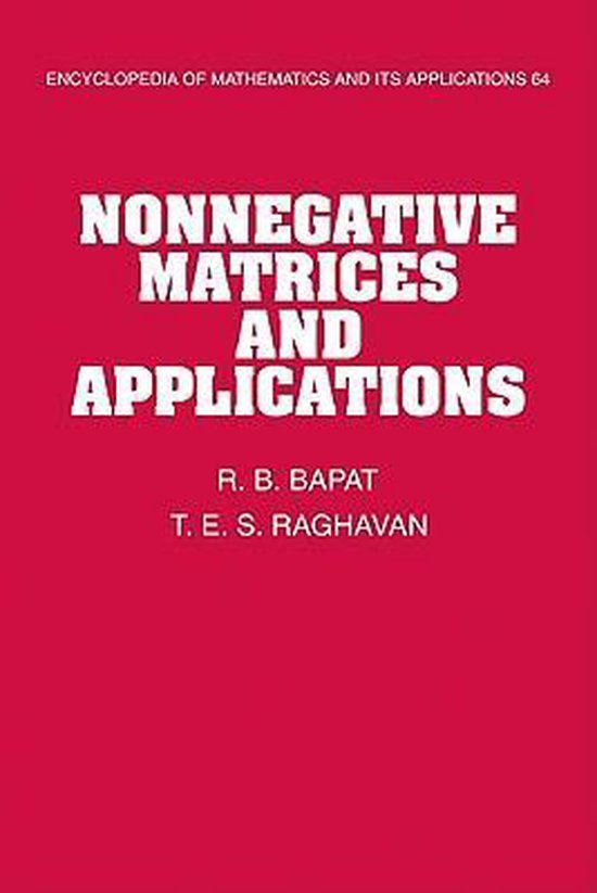 Nonnegative Matrices and Applications - cover