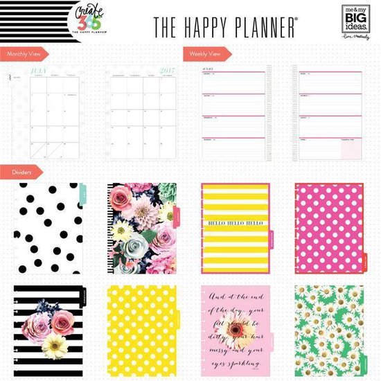 Me and My Big Ideas Happy Planner Classic Hello Brights