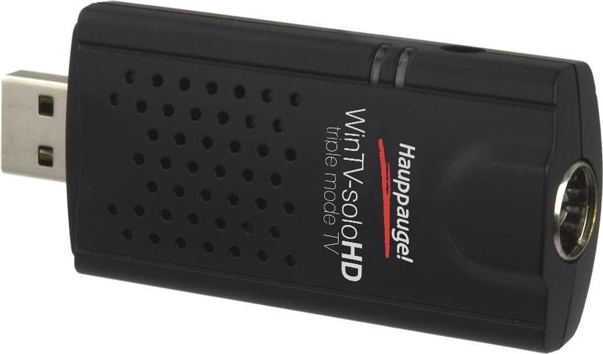 Hauppauge WinTV-Solo HD – TV-stick met DVB-T antenne en afstandsbediening