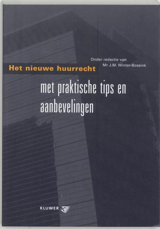 Het Nieuwe Huurrecht - cover