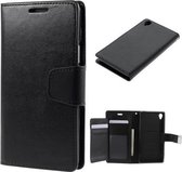 Mercury Rich Dairy wallet case hoesje Sony Xperia Z3 Plus zwart