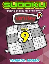 Sudoku Very Hard: Original Sudoku For Brain Power Vol. 9