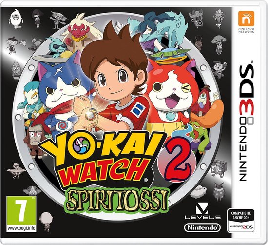 Nintendo Yo-Kai Watch 2: Bony Spirits, 3DS video-game Nintendo 3DS Basis Italiaans