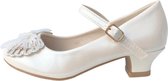 Spaanse Prinsessen schoenen vlinder - crème wit parelmoer - bruids schoenen - communie - maat 28 (binnenmaat 18 cm)